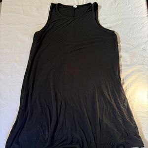 Old Navy Black Knit Tank Dress size XL